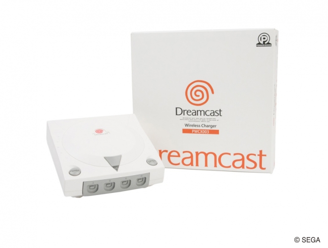 セガの大ヒット家庭用ゲーム機がワイヤレス充電器になって登場！「メガ