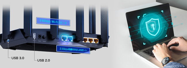 トライバンド8ストリームWi-Fi 6ルーター「Archer AX90」2月25日(木