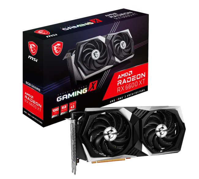 MSI、AMD Radeon™ RX 6600 XTを搭載したグラフィックスカード「RADEON