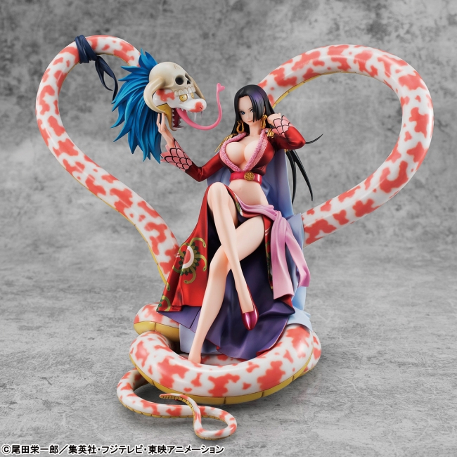 ワンピース」“海賊女帝”ボア・ハンコックを全高約230mmで魅力的に立体