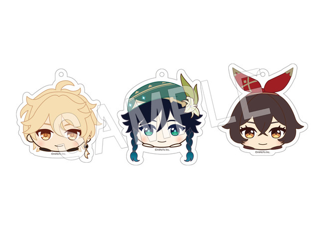 原神』より「もちころりん ぬいぐるみマスコット」が登場！店舗別BOX