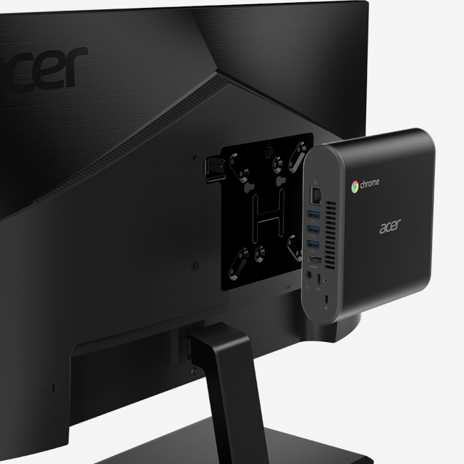Chrome OS 搭載ウルトラコンパクトデスクトップPC Acer Chromebox Core