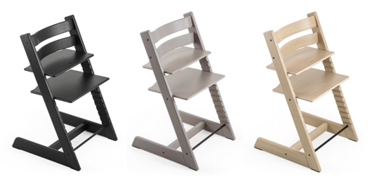 ロングセラー商品「トリップ トラップ」に、人気のオーク材が新