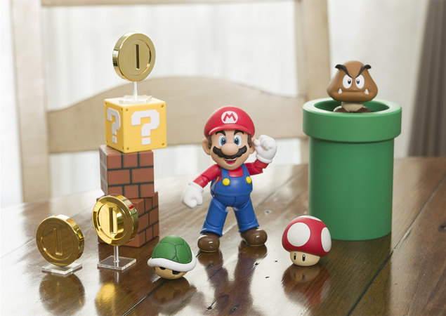 世界初!! スーパーマリオのフルアクションフィギュア誕生 「ポーズが