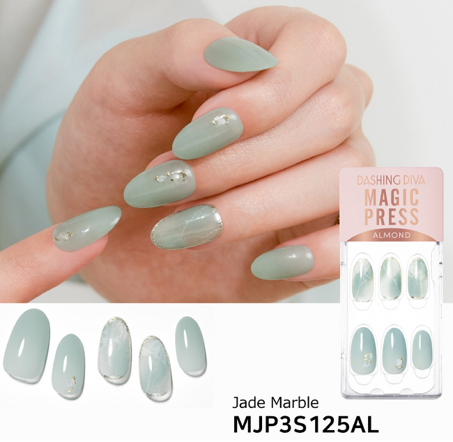 DASHING DIVA』から初登場のオンブレフレンチを含む夏のハンド用ネイル