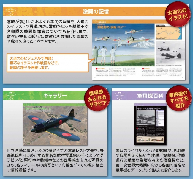 週刊 ダイキャストギミックモデル 零戦五二型』先行予約販売開始