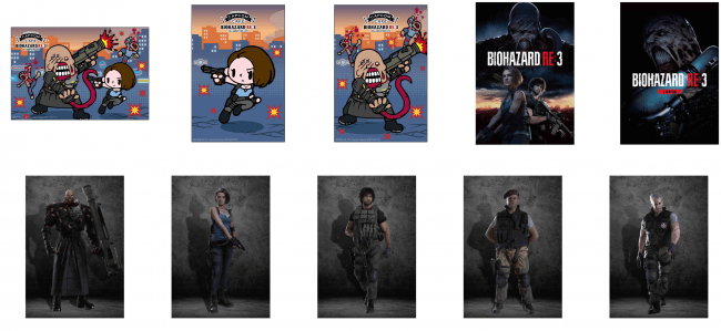 バイオハザード BIOHAZARD ウェスカー コースター 特典 カプコンカフェ