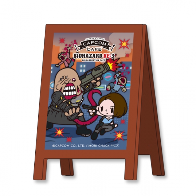 カプコンカフェ × バイオハザード RE:3 カフェコラボグッズ一斉公開