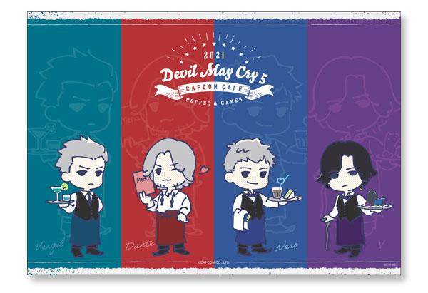 カプコンカフェ 池袋店『デビル メイ クライ5』コラボメニューを大公開