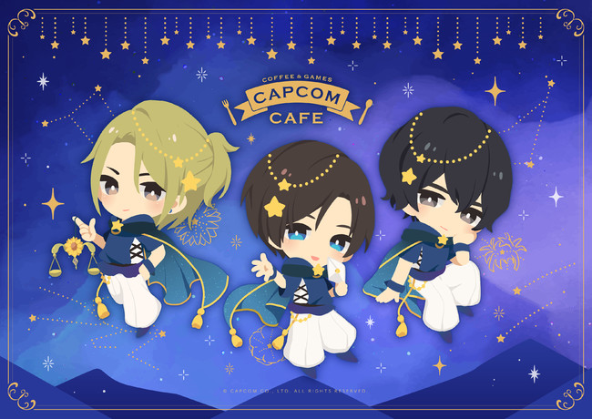 カプコンカフェ イオンレイクタウン店「囚われのパルマ」シリーズとの