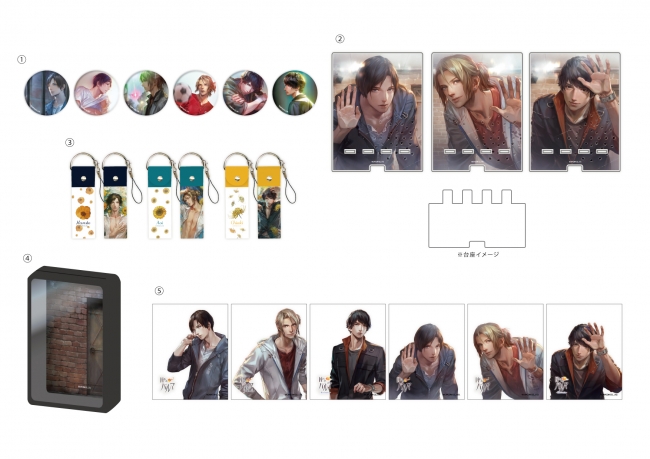 囚われのパルマ』『囚われのパルマ Refrain』 POP UP SHOP開催