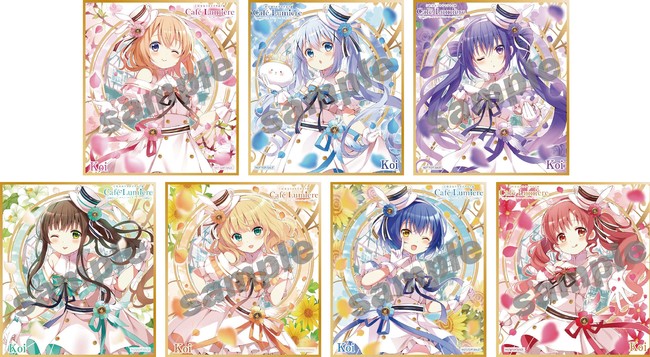 連載開始10周年記念「ご注文はうさぎですか？展 Café Lumière」(カフェ