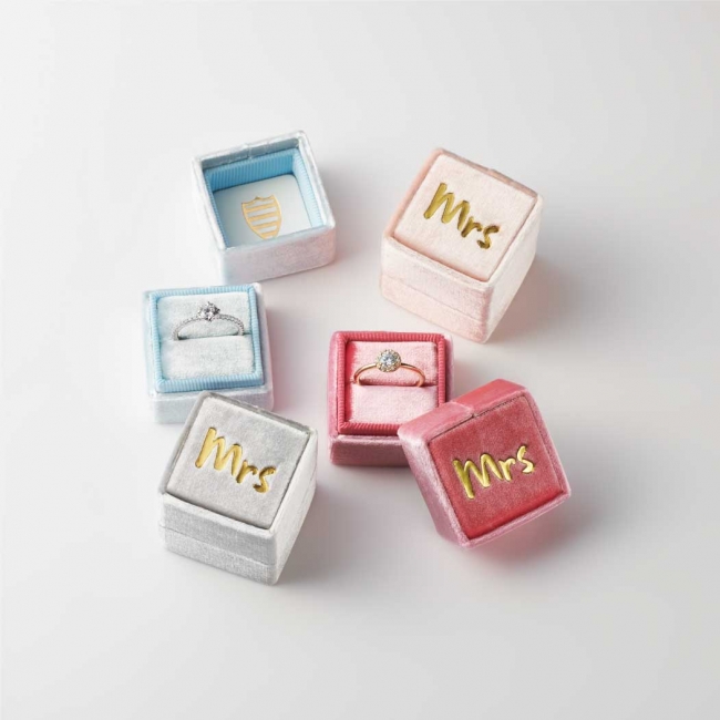 世界の花嫁の憧れリングボックス「THE MRS.BOX（ミセスボックス