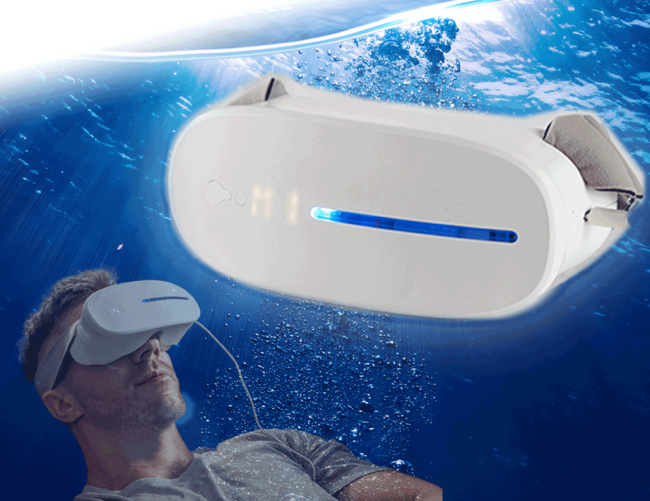 目元を水の循環でケアする未体験のアイスパ『温冷ウォーターアイマスク