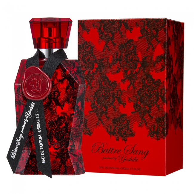 YOSHIKIプロデュース香水が 2 億点もの商品の頂点に！ 香水