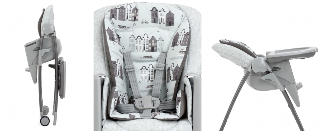 自由自在に変形!? 1台で6通りの使い方が出来る驚きのベビーチェア【6