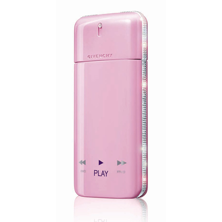 携帯？MP3？ジバンシイから、心を揺さぶる新しい香り。 『PLAY for her