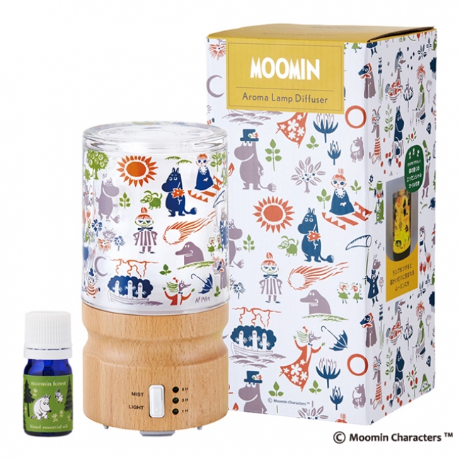 ムーミン アロマランプディフューザー”新デザインが登場！「森の香り