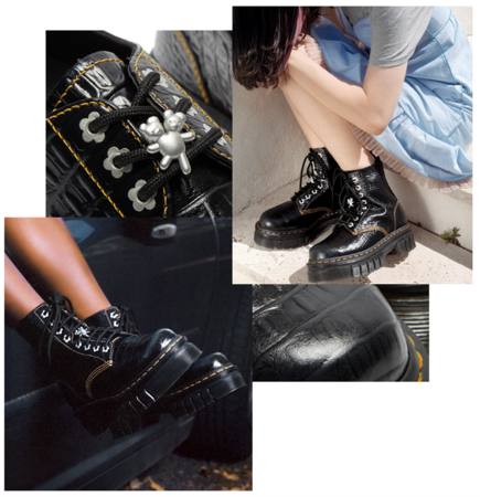 DR.MARTENS x HEAVEN BY MARC JACOBS 90年代にインパイアされた