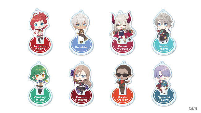 にじさんじのデフォルメイラストグッズ「にじさんじぷち第3弾」2020年