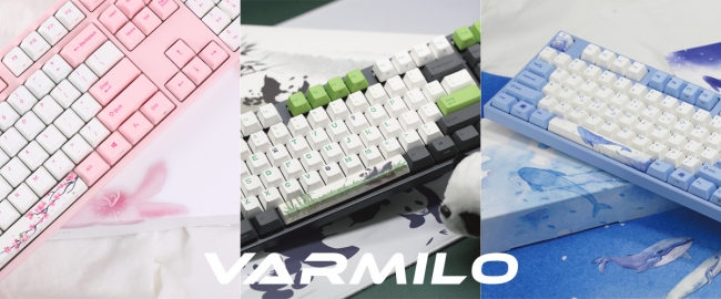 スイッチ革命】メカニカルキーボードブランド「VARMILO（アミロ