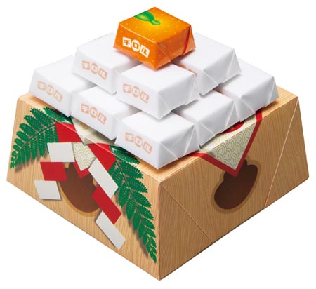 新商品「チロルの鏡餅」を発売 | チロルチョコ株式会社のプレスリリース