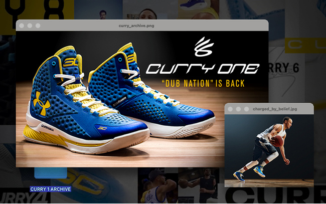 アンダーアーマー ステフィン・カリー復刻モデル「カリー1」 第5弾