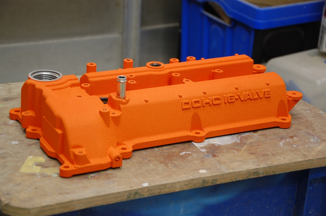 コペンヘッドカバー凸文字化＆結晶塗装 完成 | プロ・フィット日記