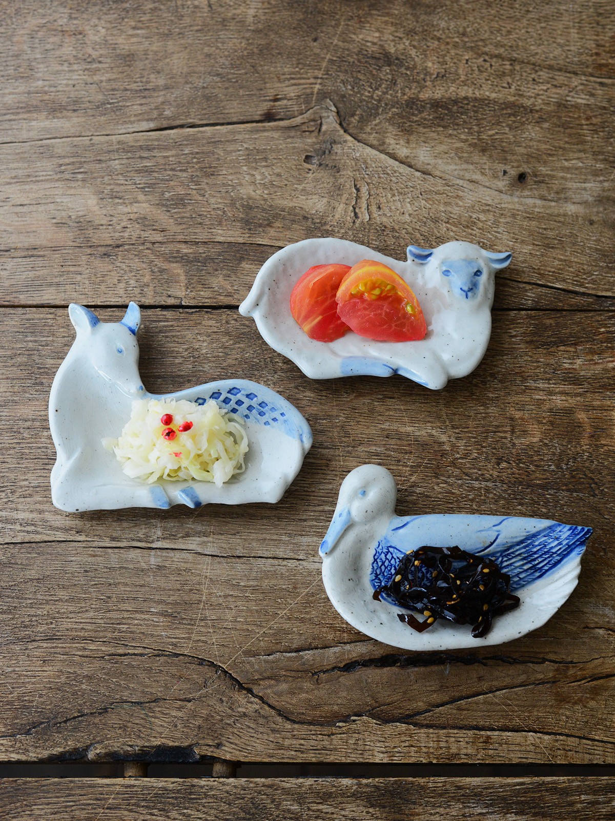 スタジオ エム :: コティ :: コティ 小皿 ヒツジ - マルミツウェブ