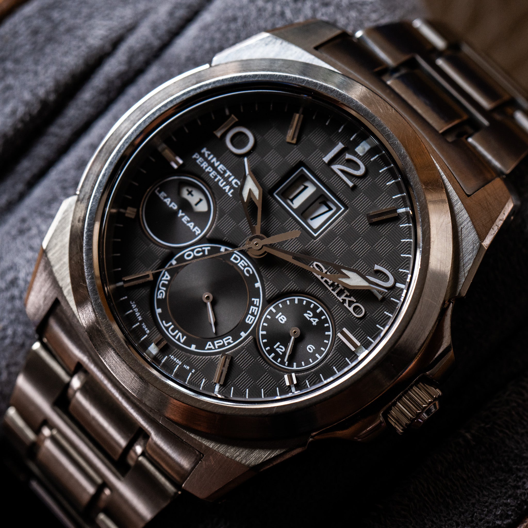 Seiko SAGV005 Brightz; Perpetual Calendar Full Titanium