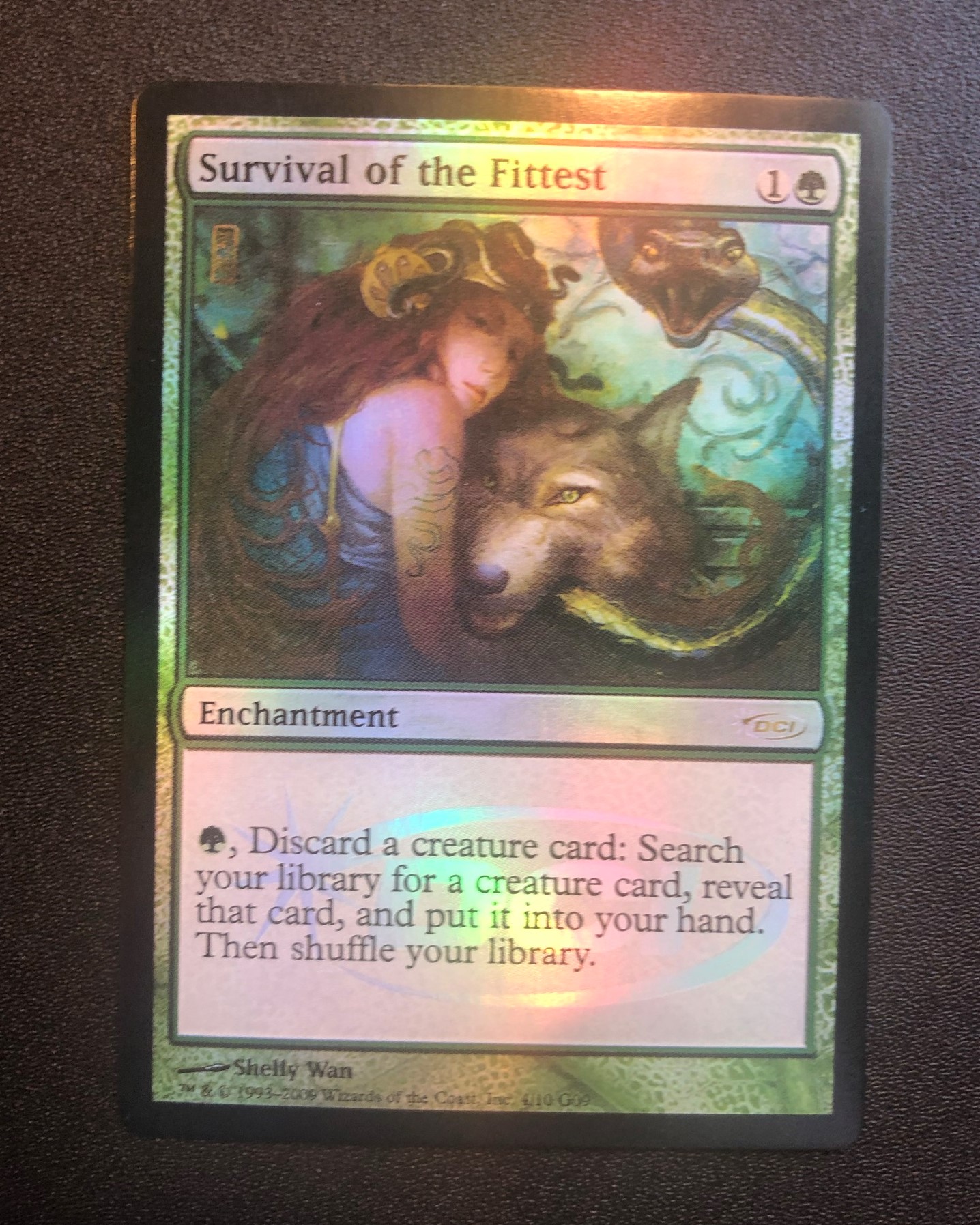 Survival of the Fittest (FOIL) - MTG Proxy Judge Gift - Proxy King