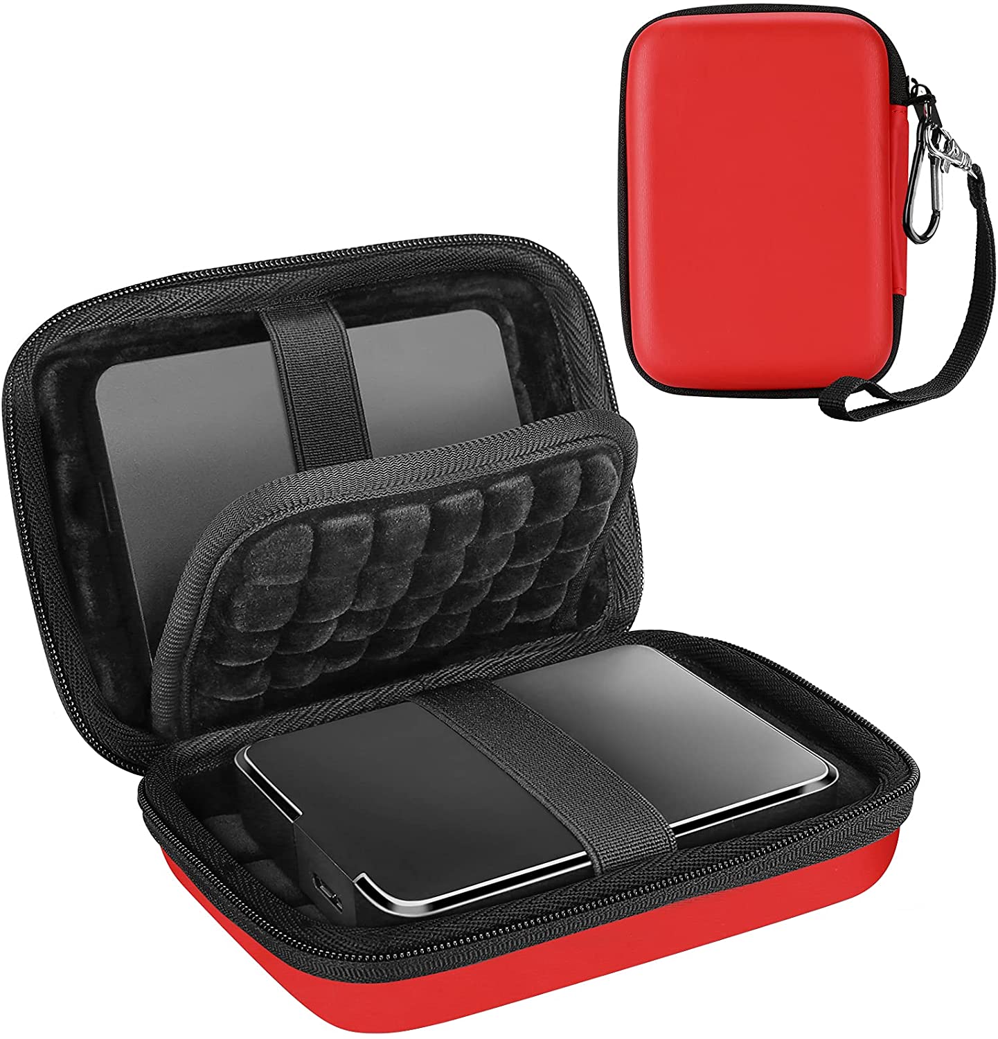 CASE ONLY) Hard Drive Carrying Case for Elements WD My Passport