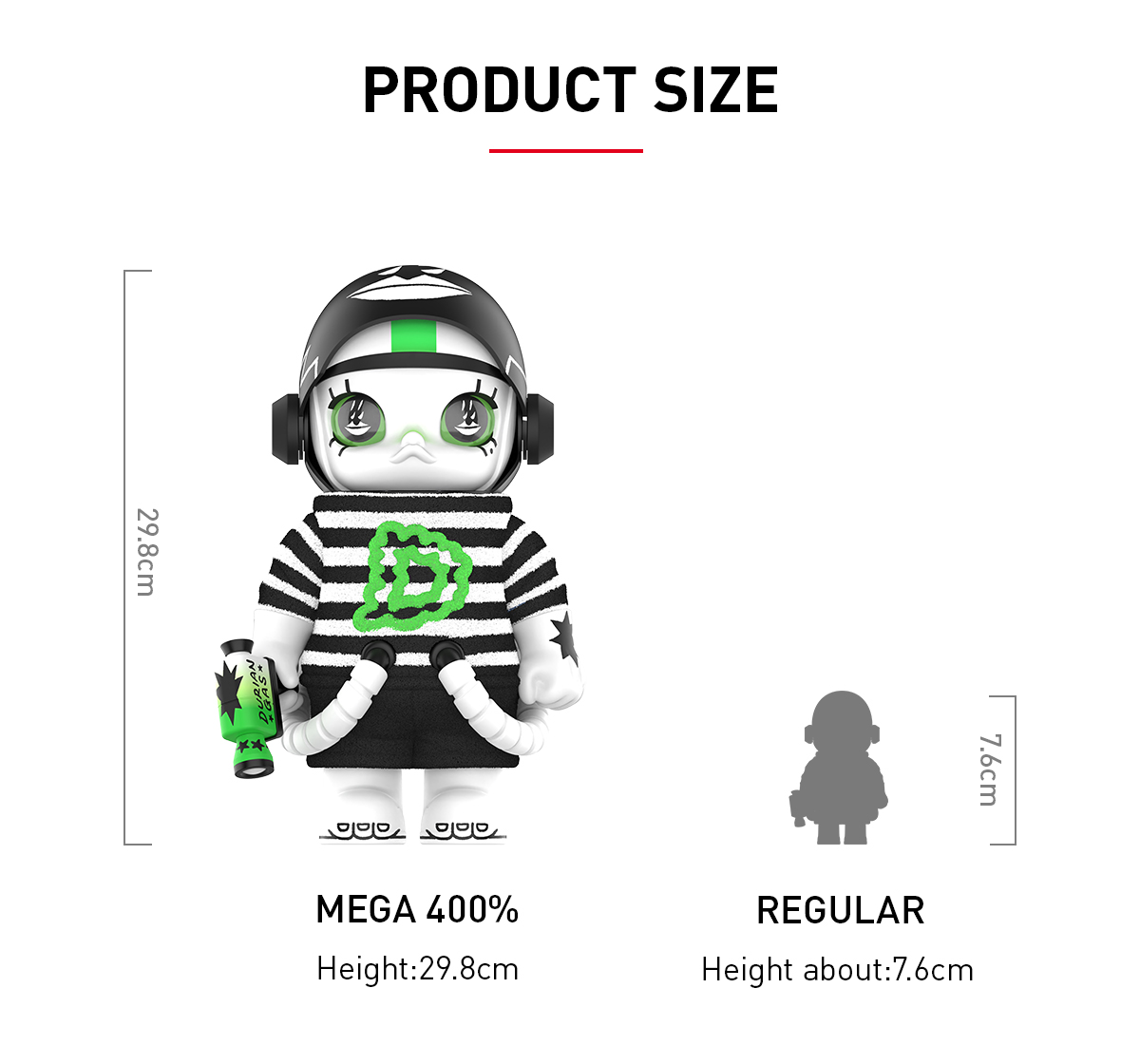 MEGA SPACE MOLLY 400% LALA COMPANY - Durian Man - POP MART (Australia)