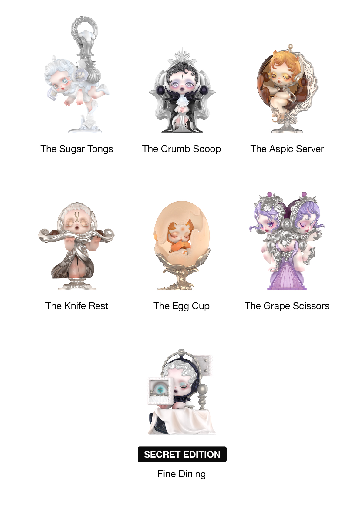 SKULLPANDA The Feast Begins Series Figures - POP MART (Japan)