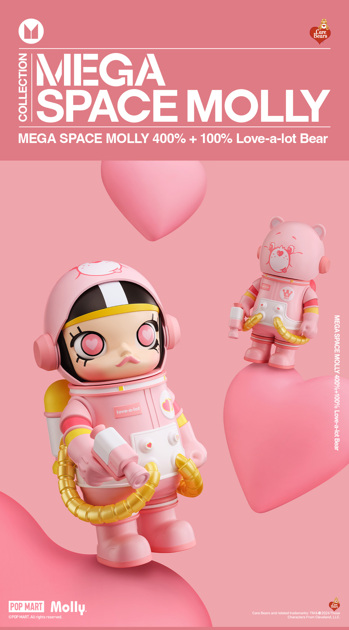 MEGA SPACE MOLLY 400%+100% Love-a-lot Bear – MoreFun