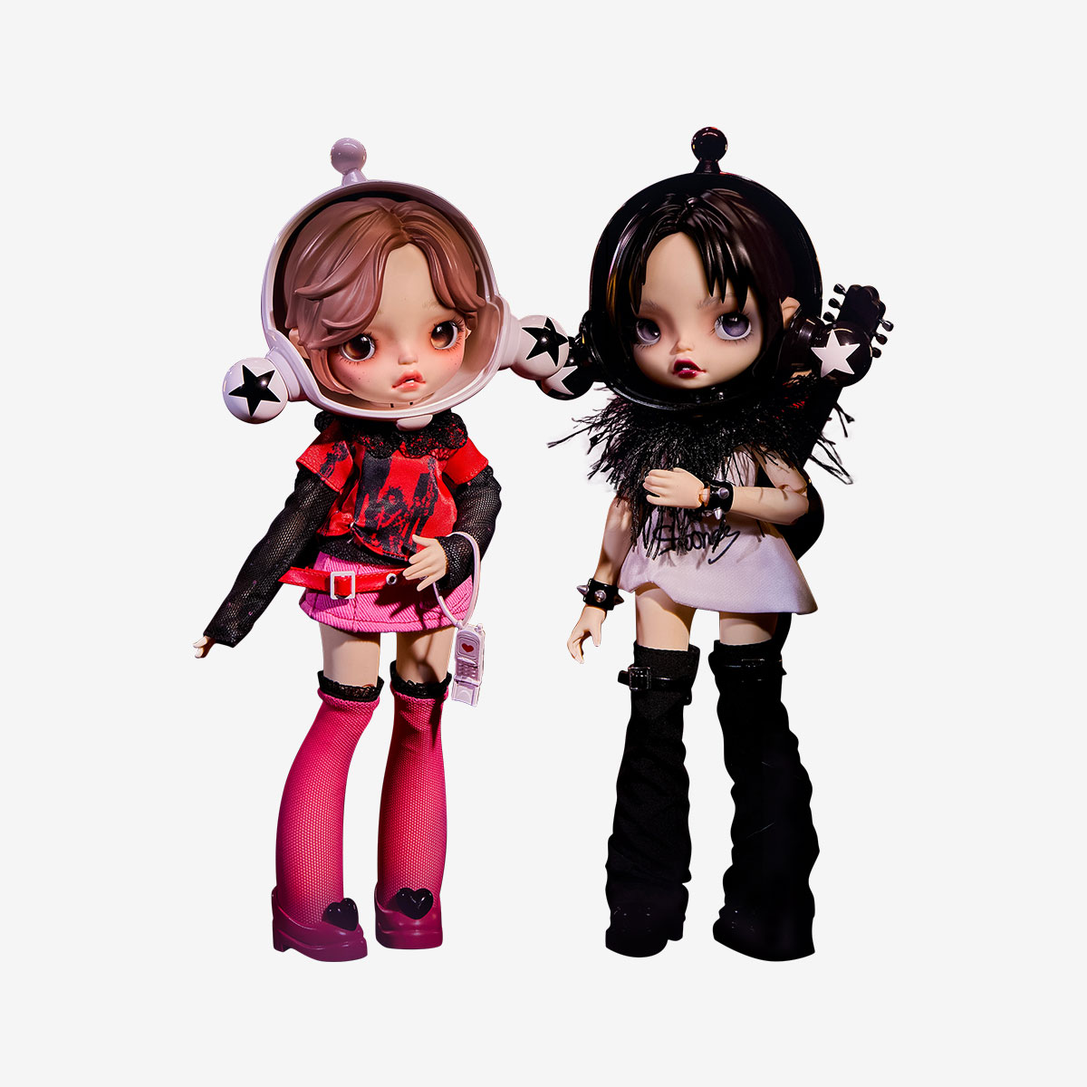 SKULLPANDA × NANA-Osaki Nana Figurine | MEGA Collection - POP MART