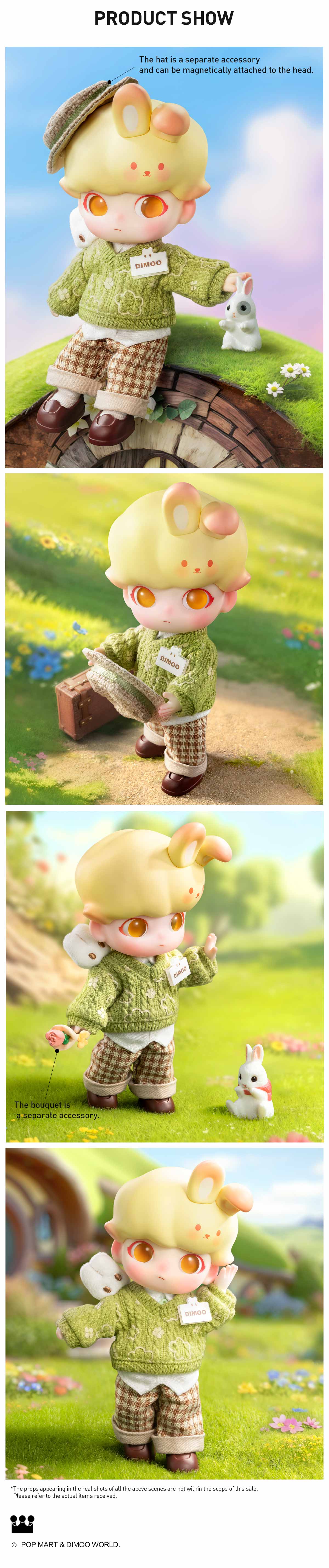 DIMOO Holiday Rabbit Action Figure | Action Figure - POP MART