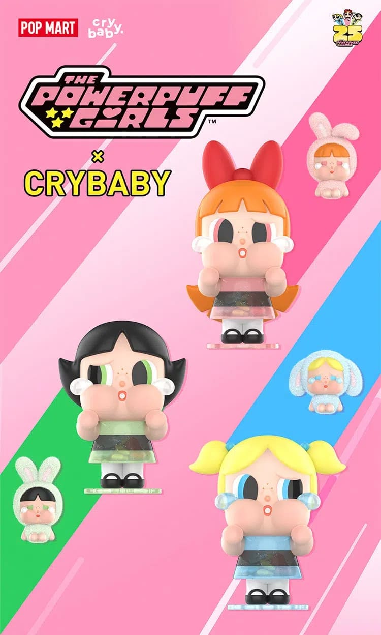 CRYBABY × The Powerpuff Girls Figure-Limited Edition - POP MART