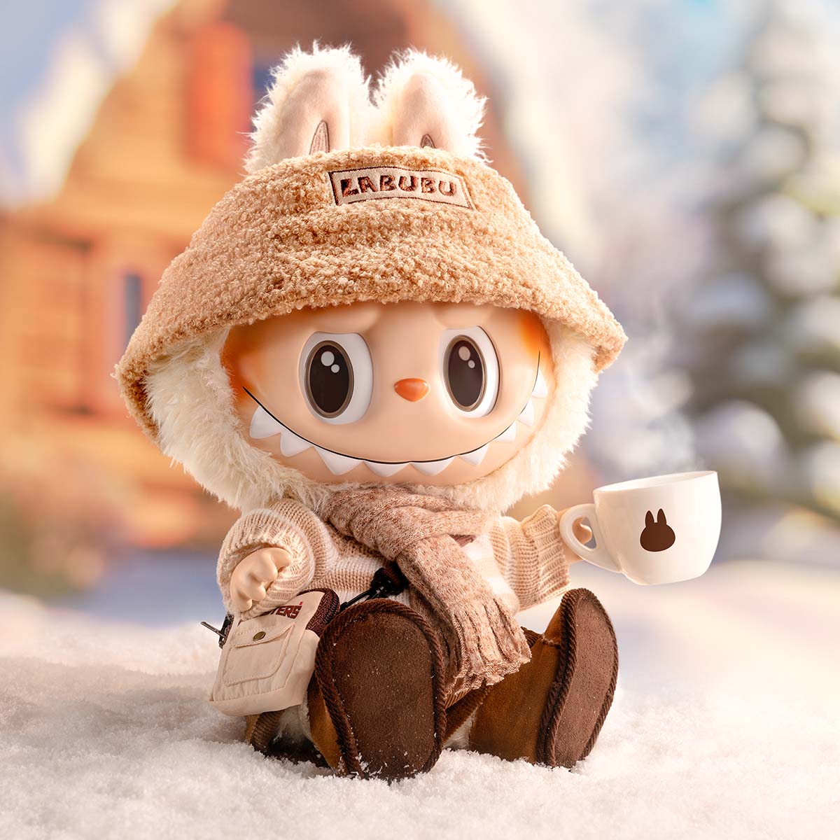 THE MONSTERS - DRESS BE LATTE Vinyl Plush Doll | Designer Figurine