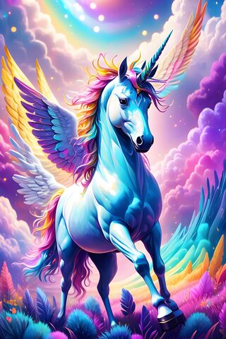 kdashさま専用コレクションに！トリプルカラー ペガサス ユニコーン