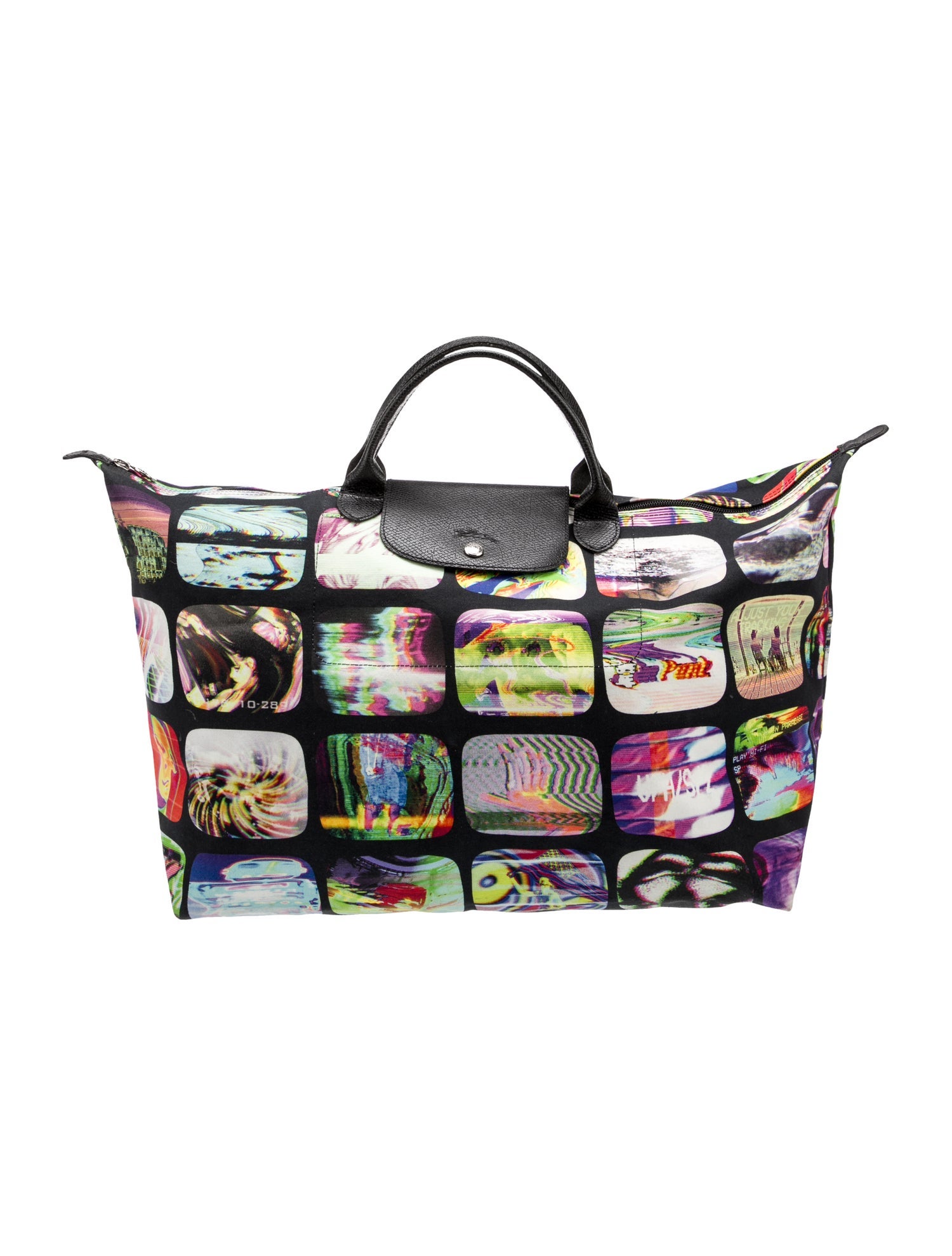 Jeremy Scott x Longchamp Happy Pills Le Pliage Tote - Totes