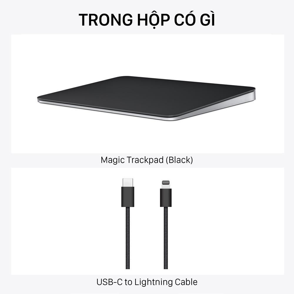 Apple Magic Trackpad - Màu Black - Hàng chính hãng - Part: MMMP3ZA