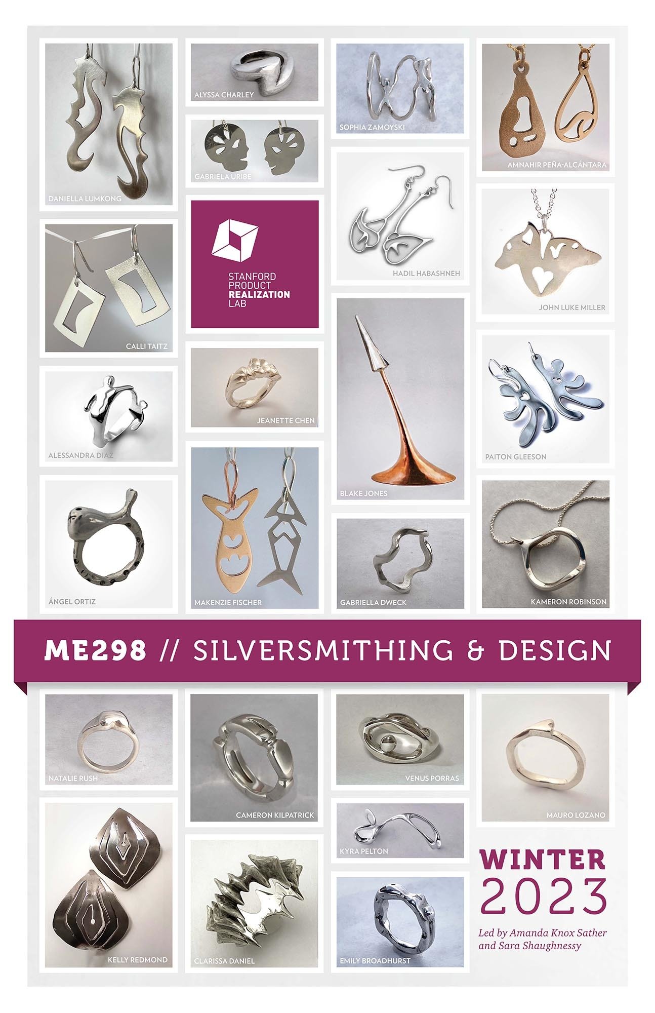 ME298 Silversmithing and Design | Product Realization Lab
