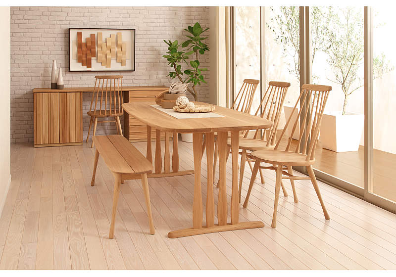 ベンチ CF5136E000 | スツール・ベンチ | 家具を探す | カリモク家具