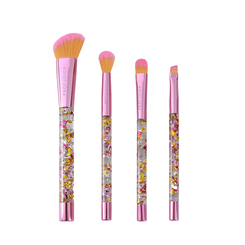 It's a Vibe | Feel the Beat 4-pc Face & Eye Brush Set