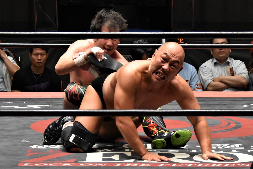 プロレスリングZERO1】＜大谷晋二郎＆高岩竜一25周年記念試合＞藤波