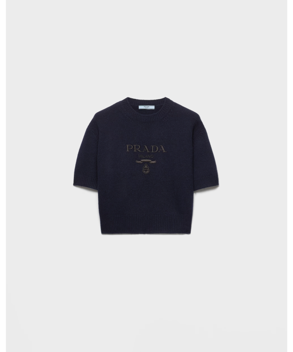 PRADA/プラダ_Men通販 | ウールxカシミヤ クルーネック セーター【送料