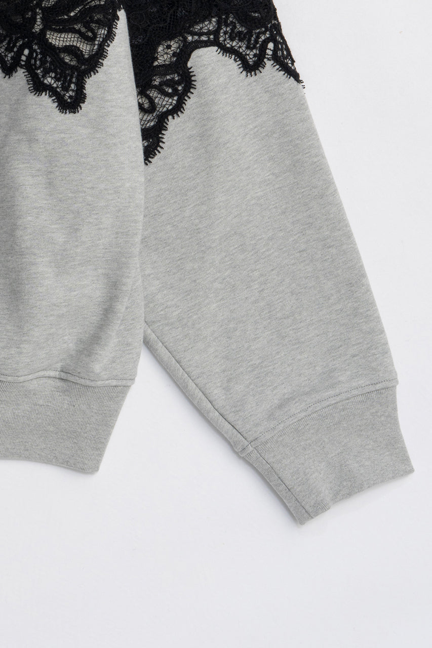 Lace Sweatshirt