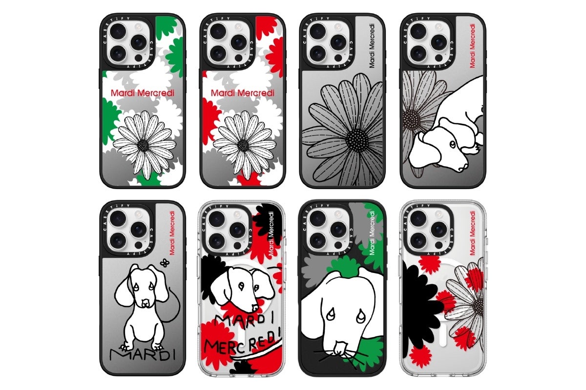 CASETiFY】Mardi Mercrediと初のコラボレーションとなる「Mardi