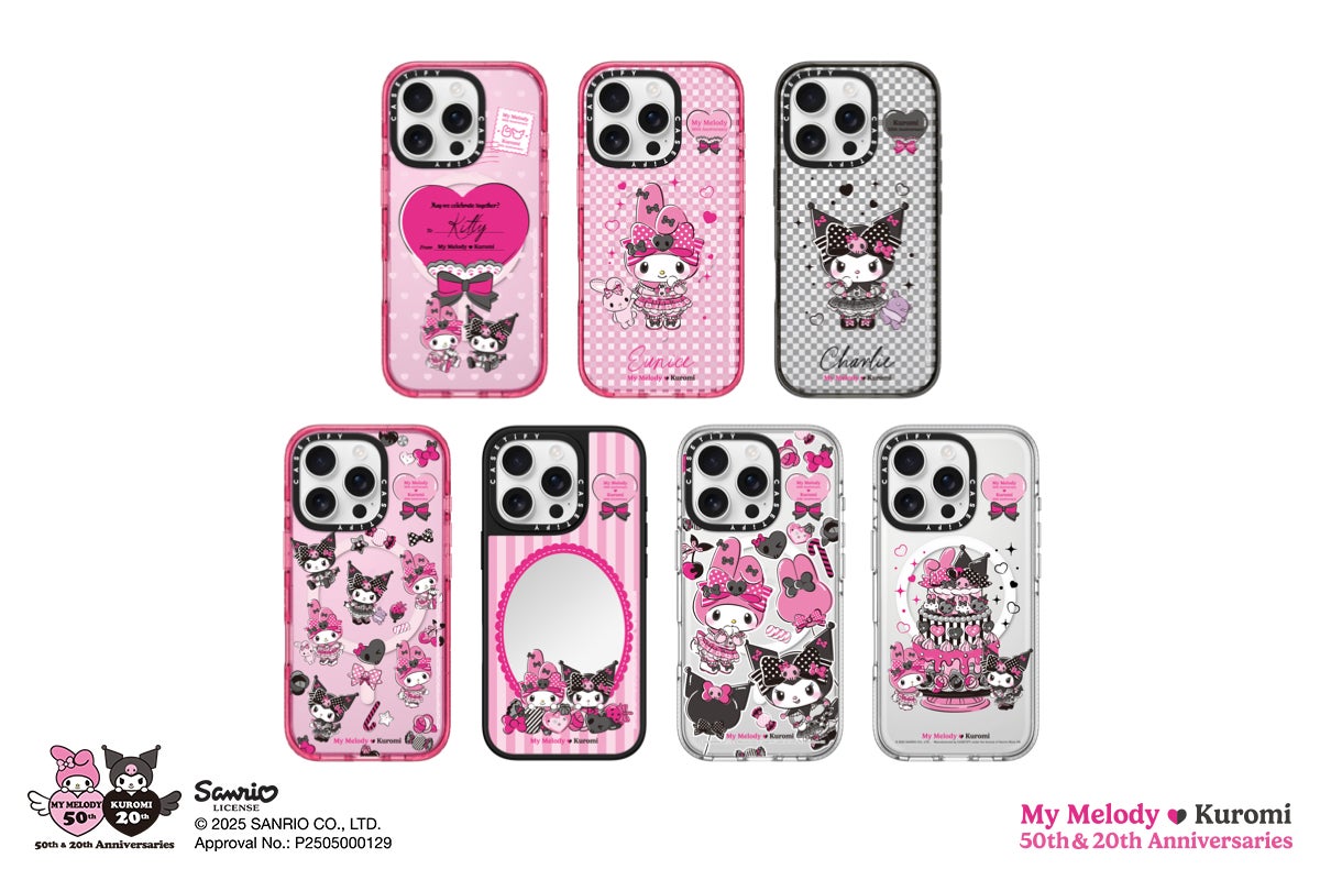 CASETiFY】「マイメロディ & クロミ アニバーサリー | CASETiFY